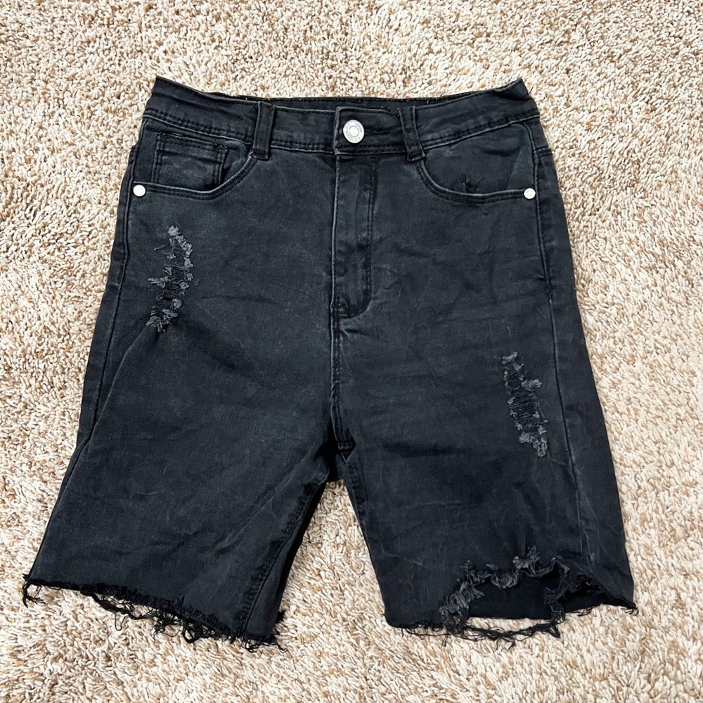 Missguided cutoff Jort shorts